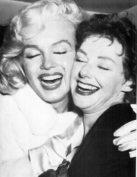 Marilyn and Joan Copeland 1957